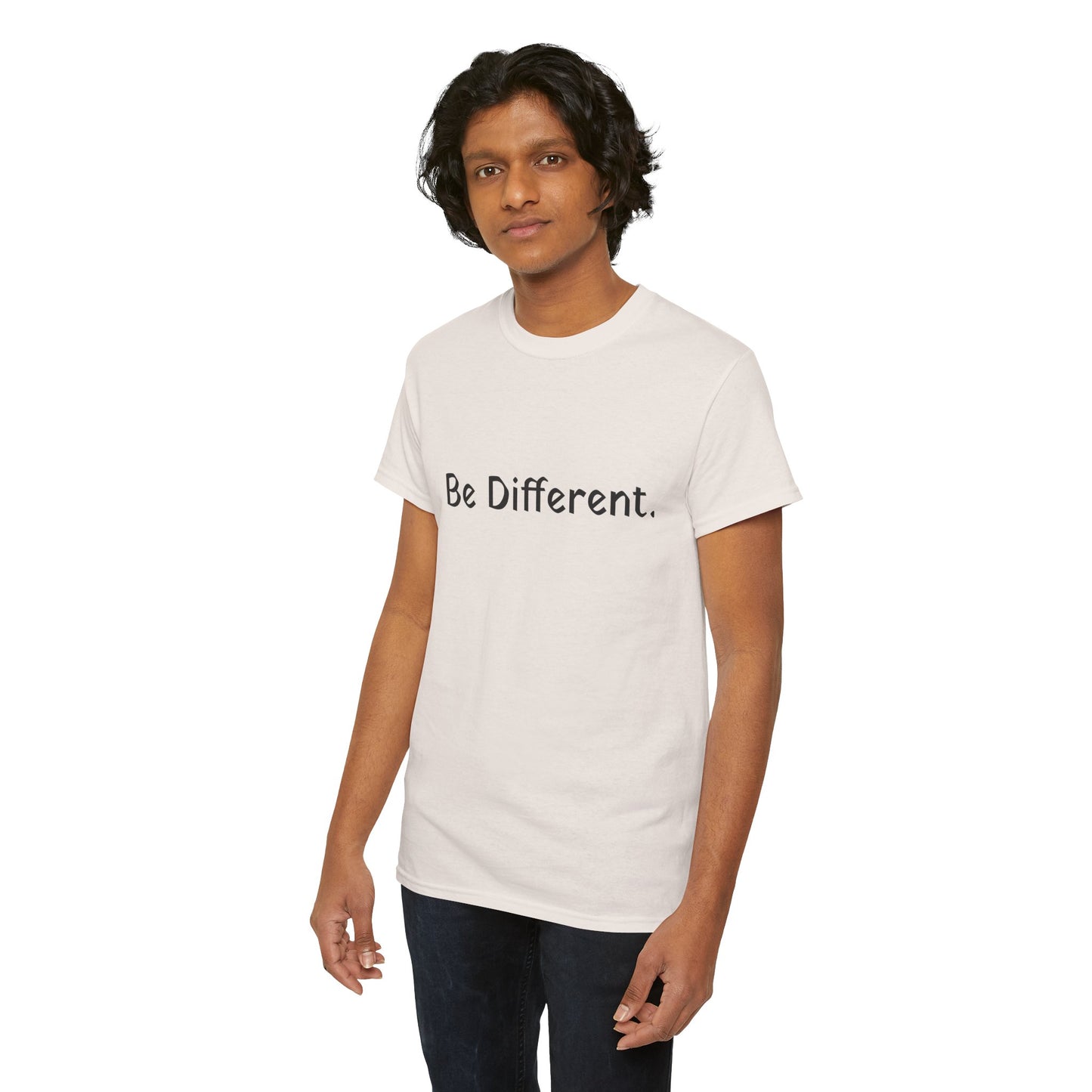 Unisex Be Different Cotton T-shirt