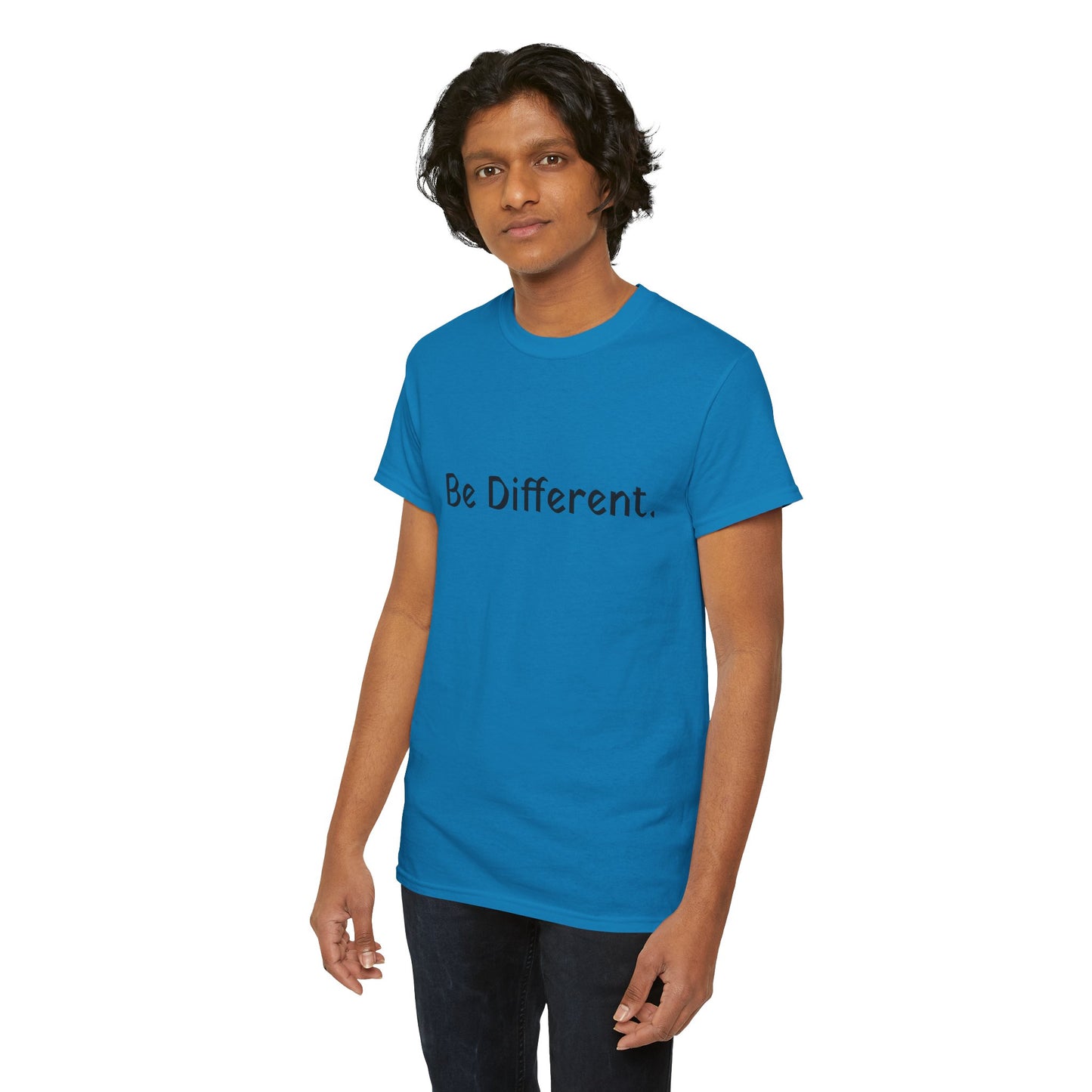 Unisex Be Different Cotton T-shirt