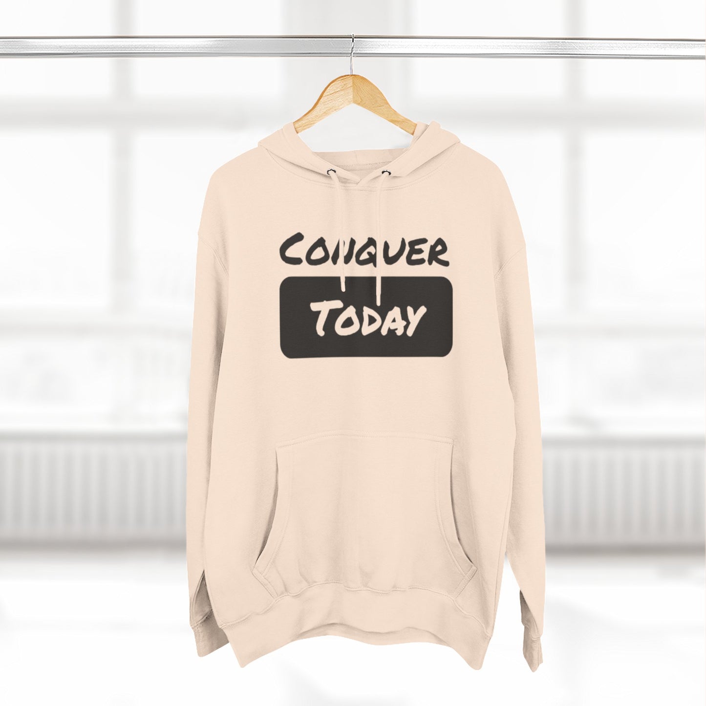 Unisex Conquer Today Fleece Hoodie