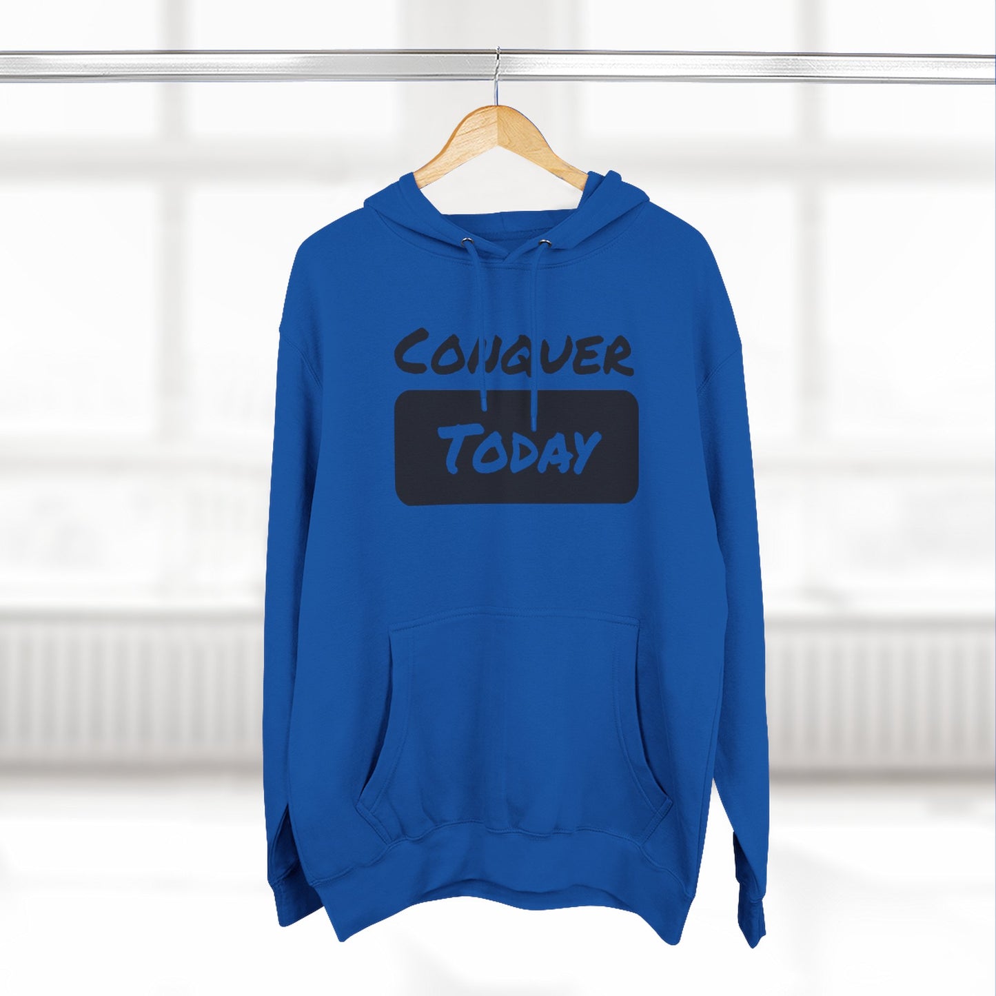 Unisex Conquer Today Fleece Hoodie