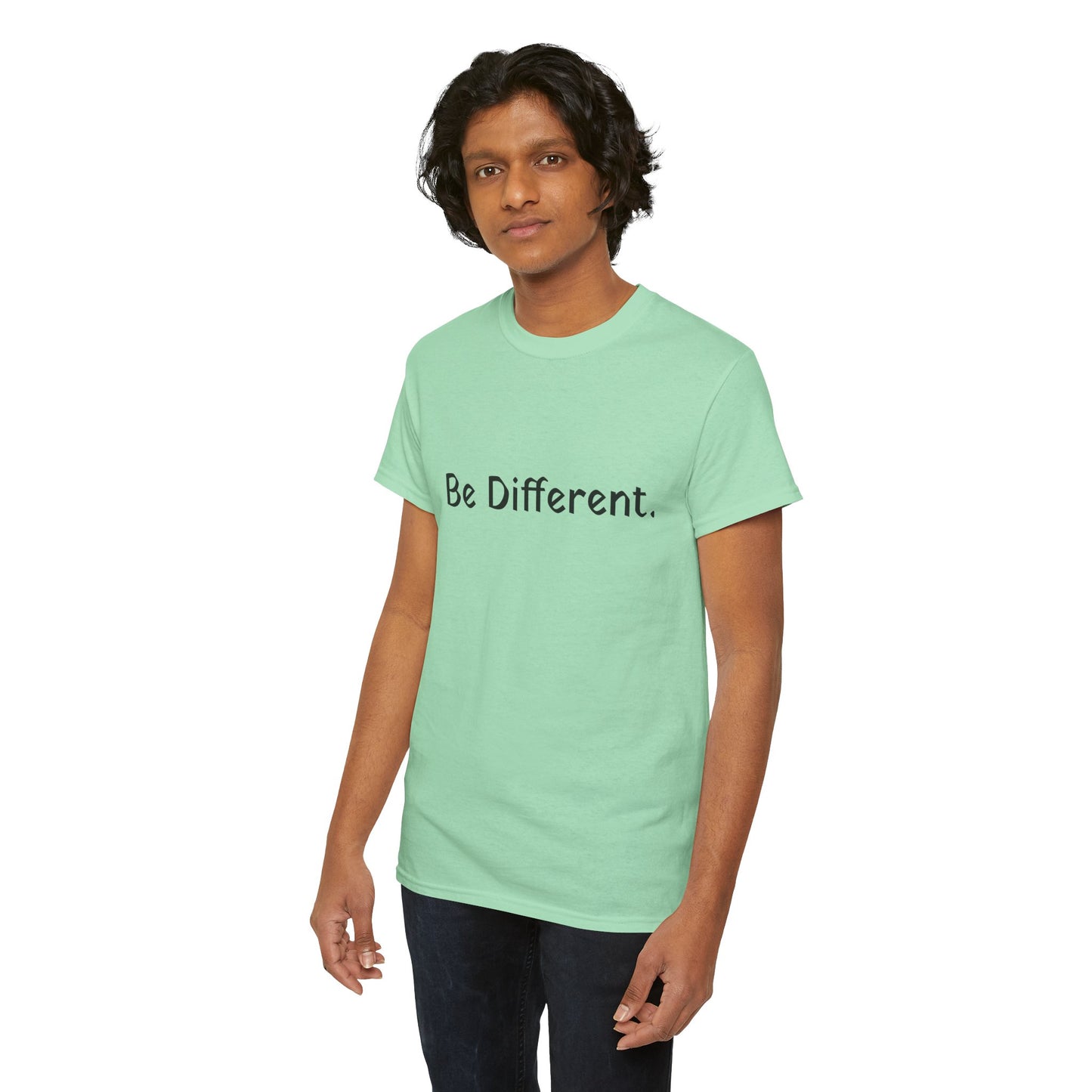 Unisex Be Different Cotton T-shirt