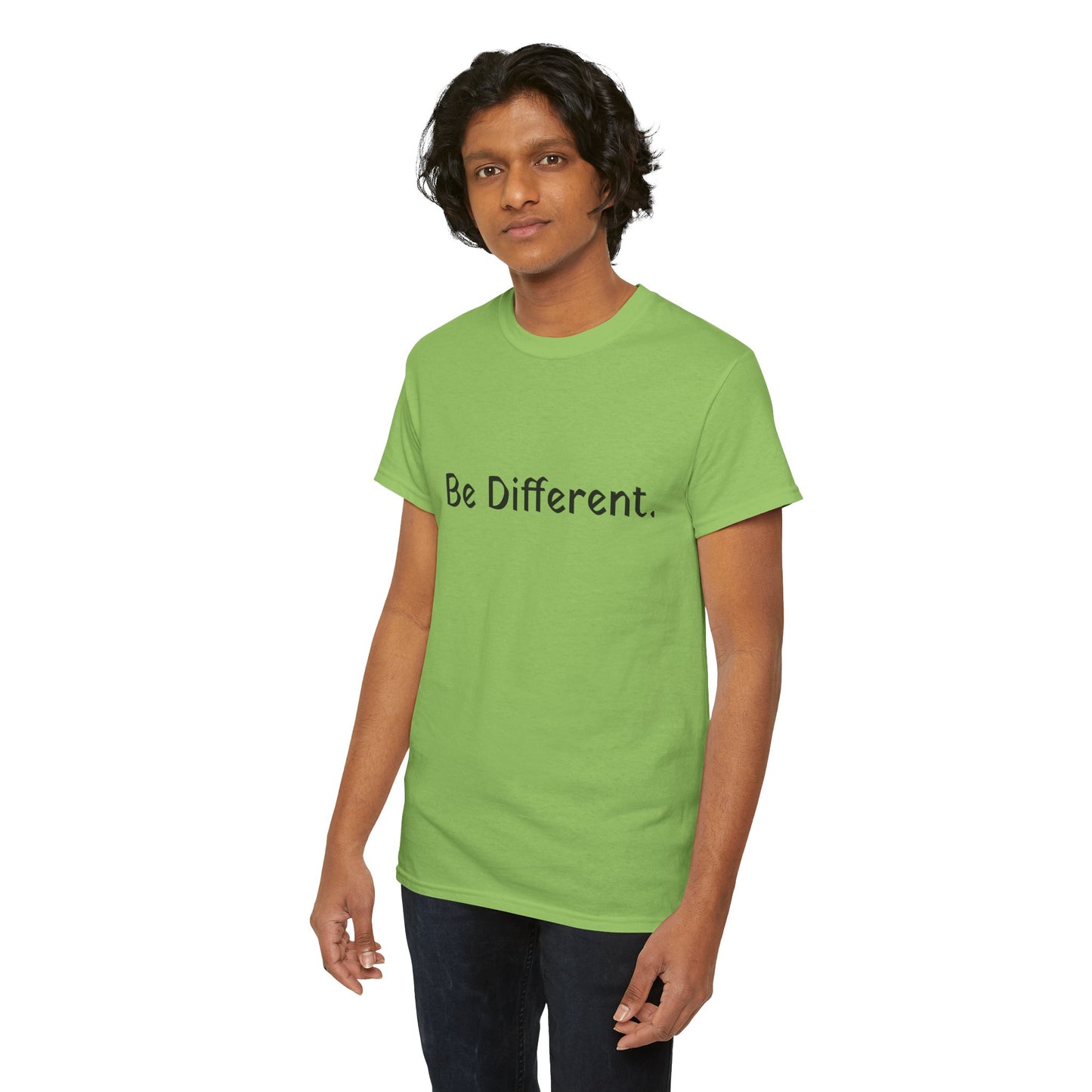 Unisex Be Different Cotton T-shirt