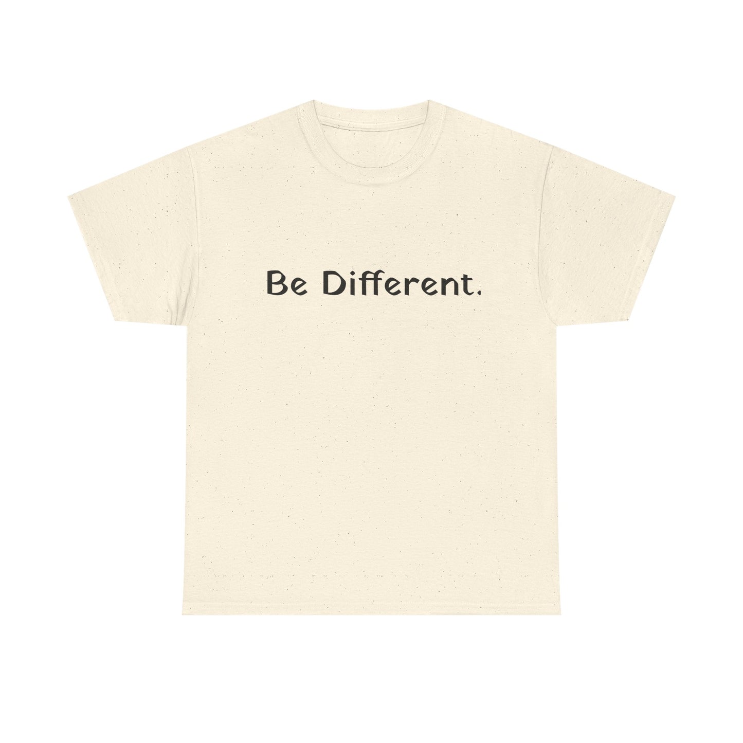 Unisex Be Different Cotton T-shirt