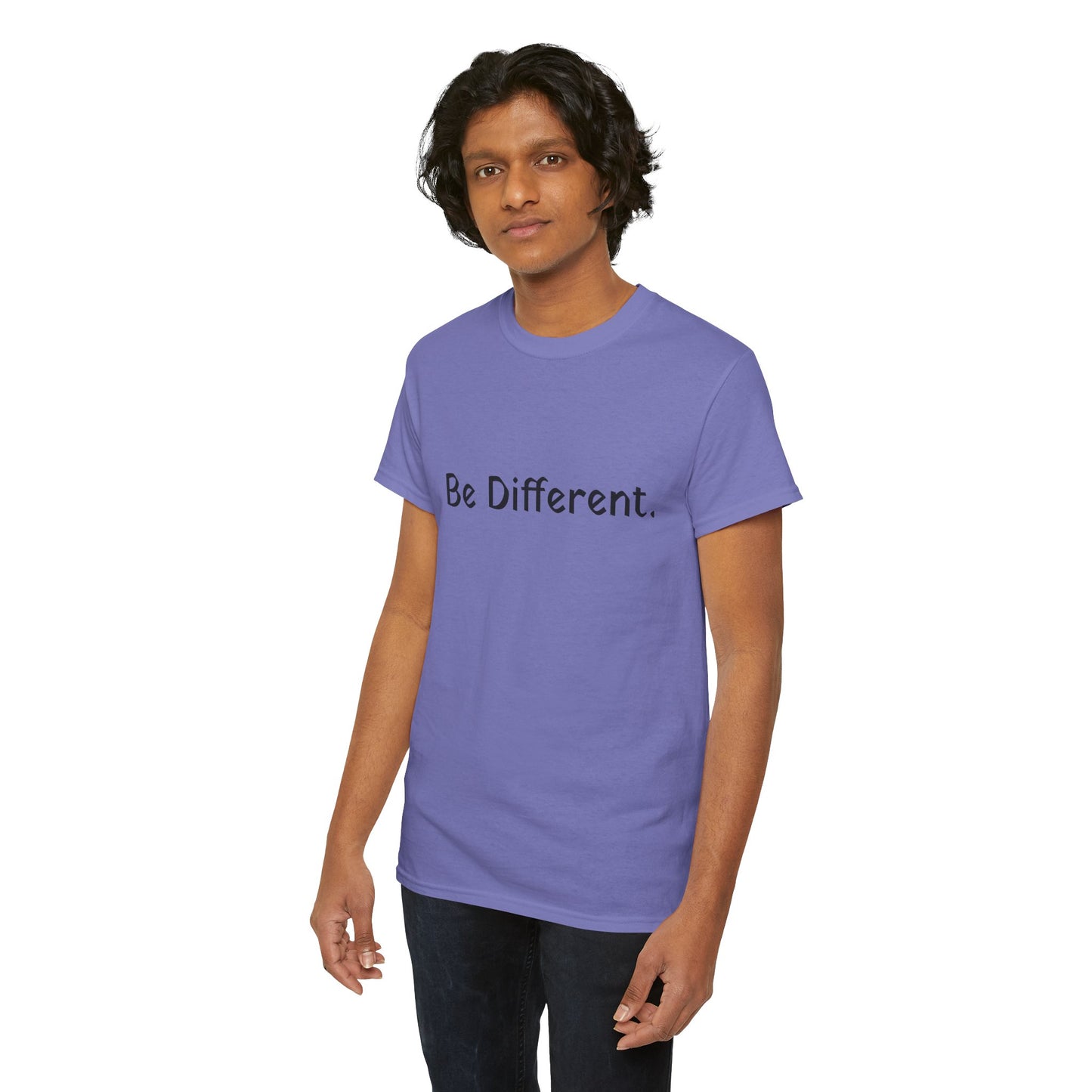 Unisex Be Different Cotton T-shirt