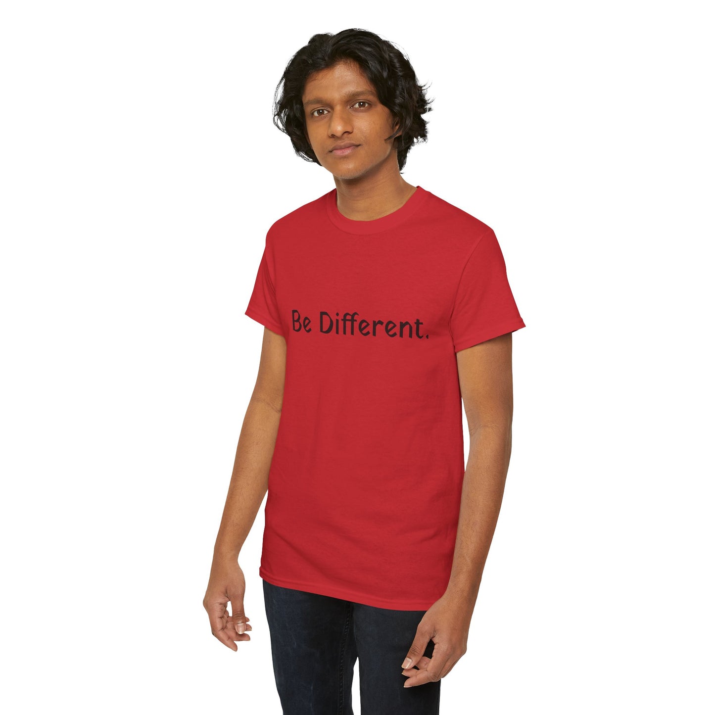 Unisex Be Different Cotton T-shirt