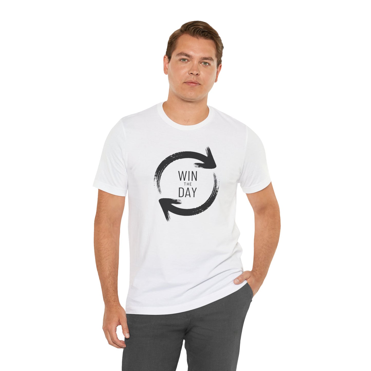 Unisex Win the Day Logo T-shirt